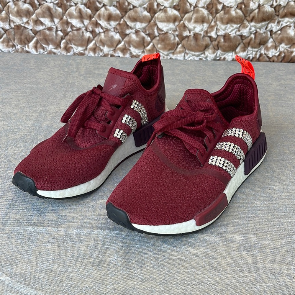 Adidas nmd sneakers with crystals